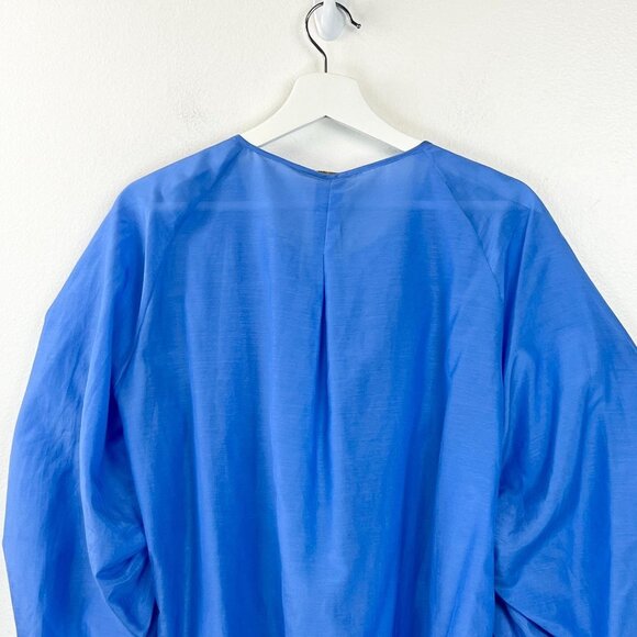 NWT Kobi Halperin Fatima Cinched-Sleeve Blouse Size XL - Picture 7 of 11